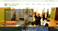 Desktop Screenshot of grassvalleyyoga.com